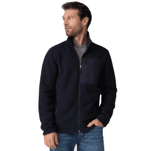 Free Country Men's Dire Wolf II Grid Fleece Jacket for $29