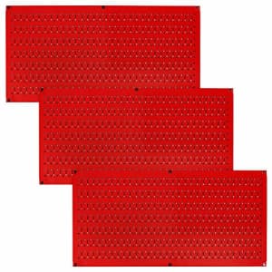 Wall Control Pegboard Value Pack - (3) Pack of Wall Control 16-Inch Tall x 32-Inch Wide Horizontal for $100 Wall Control Pegboard Value Pack - (3) Pack of Wall Control 16-Inch Tall x 32-Inch Wide Horizontal for $100