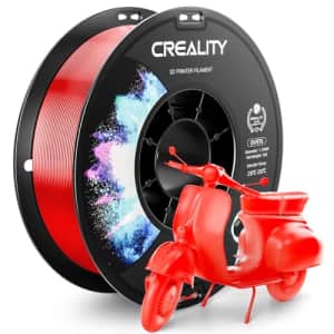 CREALITY PETG Filament 1.75mm 3D Printer Filament, 1kg (2.2lb) Neatly Wound Spool, Dimensional for $17