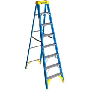 Werner 8-Foot Type I Fiberglass Step Ladder for $80 for members Werner 8-Foot Type I Fiberglass Step Ladder for $80 for members