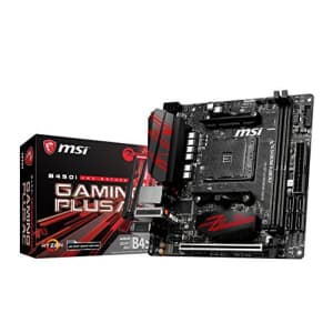 MSI B450I Gaming Plus AC Socket AM4 Mini ITX Motherboard for AMD Ryzen Processor for $265 MSI B450I Gaming Plus AC Socket AM4 Mini ITX Motherboard for AMD Ryzen Processor for $265