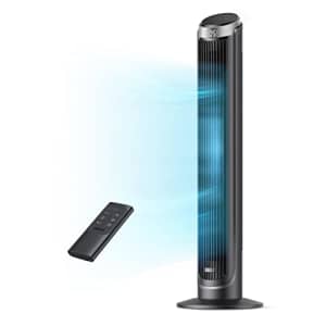Dreo Tower Fans for Home, 90 Oscillating Fans for indoors, 4 Modes 5 Speeds, 12H Timer, for $70