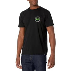 Quiksilver Men's Tamer Animals Short Sleeve Tee Shirt, Black, Small for $19 Quiksilver Men's Tamer Animals Short Sleeve Tee Shirt, Black, Small for $19