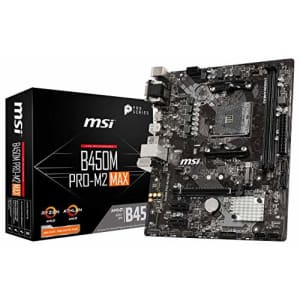 MSI ProSeries AMD Ryzen 1st and 2ND Gen AM4 M.2 USB 3 DDR4 D-Sub DVI HDMI micro-ATX Motherboard for $170