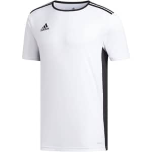 adidas Men's Entrada 18 Soccer Jersey for $9 adidas Men's Entrada 18 Soccer Jersey for $9