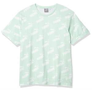 PUMA Men's T-Shirt, Mist Green, S for $17 PUMA Men's T-Shirt, Mist Green, S for $17