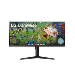 LG 34WP65G-B 34-Inch 21:9 UltraWide Full HD (2560 x 1080) IPS Display with VESA DisplayHDR 400 and for $300
