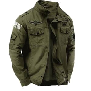 Rogoman Men's Tactical Jacket for $19 Rogoman Men's Tactical Jacket for $19