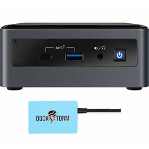 Intel NUC NUC10I7FNH Home and Business Desktop Black (Intel i7-10710U 6-Core, 16GB RAM, 512GB PCIe for $1,049