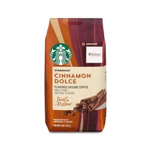 Starbucks Flavored Ground Coffee Cinnamon Dolce No Artificial Flavors 6 bags (11 oz. each) for $51
