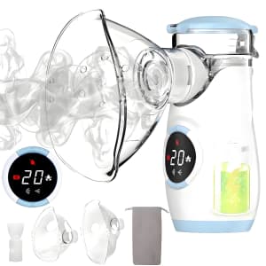 Mayluck Mesh Mist Nebulizer for $25