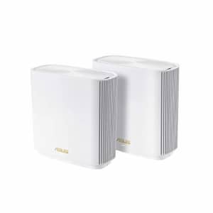 ASUS ZenWiFi AX6600 Tri-Band Mesh WiFi 6 System (XT8 2PK) - Whole Home Coverage up to 5500 sq.ft & for $260