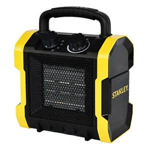 STANLEY 5100 BTU, 1500W Heavy-Duty Electric Heater, ST-222A-120, Black, Yellow for $75