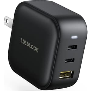 Lululook 3 Port USB-C Fast Charger for $18