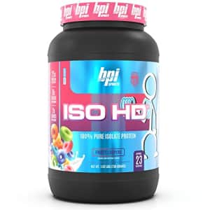 BPI Sports ISO HD 100% Whey Protein Isolate Powder Muscle Growth, Recovery, Weight Loss, Meal for $39