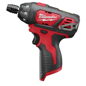 Milwaukee M12 Li-Ion 1/4" Hex Screwdriver for $59 Milwaukee M12 Li-Ion 1/4" Hex Screwdriver for $59
