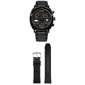 Citizen CZ Smart 41MM Unisex Casual Black Smartwatch with YouQ App Featuring IBM Watson AI and NASA for $244