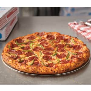 Dominos' Carryout Offer: all pizzas w/ 5 toppings for $10