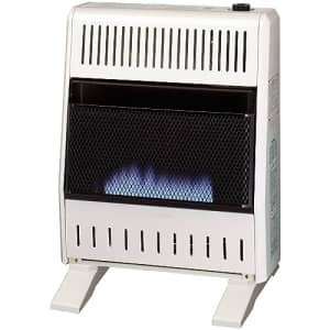 ProCom MN200TBA-B Ventless Natural Gas Blue Flame Space Heater with Thermostat Control for Home and for $165