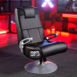 X Rocker Wireless Audio Pedestal Office Gaming Chair for $230