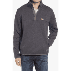 L.L.Bean Men's Sweater Fleece Pullover for $32