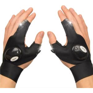 Lecolaca LED Flashlight Work Gloves for $26