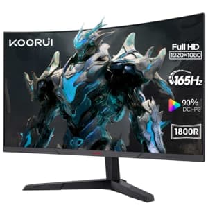 Koorui 24" 1080p 165Hz LED Monitor for $116