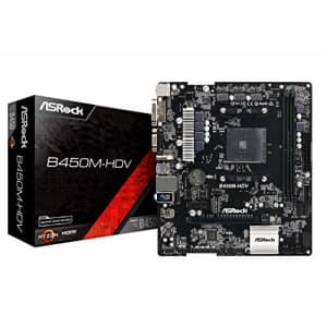 ASRock MicroATX Motherboard (B450M-HDV) for $89 ASRock MicroATX Motherboard (B450M-HDV) for $89