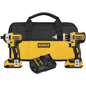 DEWALT 20V MAX XR Cordless Hammer Drill Combo Kit, Compact, 2-Tool (DCK286D2) for $302 DEWALT 20V MAX XR Cordless Hammer Drill Combo Kit, Compact, 2-Tool (DCK286D2) for $302
