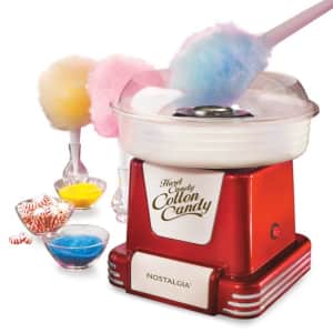 Nostalgia Retro Hard & Sugar-Free Candy Cotton Candy Maker for $53