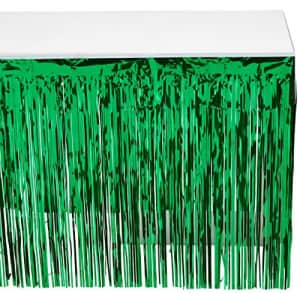 "Beistle Metallic Fringe Skirt for Rectangle Tables Banquets And Parade Float Supplies - Birthday for $32