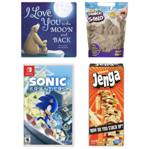 Books, Toys, Games, & Video Games at Amazon. Buy two to take half off the second item. Save on kids' books, creativity bins, card games, and more.