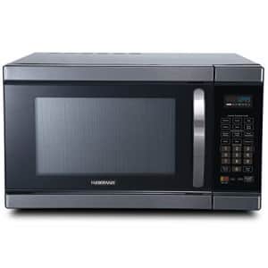 Farberware Black FMO11AHTBSJ 1.1 Cu. Ft 1100-Watt Microwave Oven with Smart Sensor Cooking, for $130 Farberware Black FMO11AHTBSJ 1.1 Cu. Ft 1100-Watt Microwave Oven with Smart Sensor Cooking, for $130