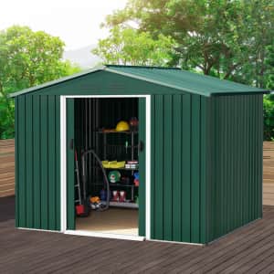 8x6-Foot Metal Storage Shed for $225