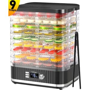 TNTANTS 9-Tray Food Dehydrator Machine for $59 TNTANTS 9-Tray Food Dehydrator Machine for $59