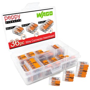 36-Piece Wire Connector Assortment for $20 36-Piece Wire Connector Assortment for $20