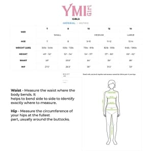 YMI Girls Basic Side Slit Hem Shorts, Midnight Sky Blue, 7 for $18