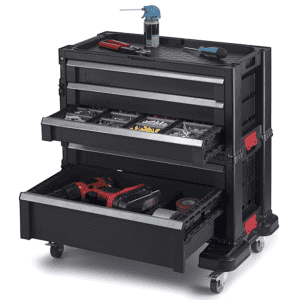 Keter 5-Drawer Rolling Tool Chest for $132