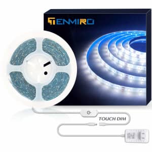 Tenmiro 16-Foot Dimmable LED Light Strip for $7