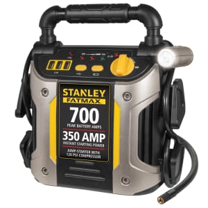 Stanley Fatmax 350/700A Jump Starter / Air Compressor for $37