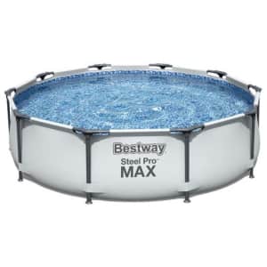 Bestway Steel Pro Max 10-Foot Above Ground Pool Set for $150