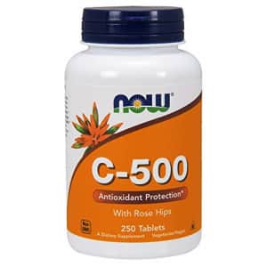 Now Foods NOW Supplements, Vitamin C-500 with Rose Hips, Antioxidant Protection*, 250 Tablets for $17 Now Foods NOW Supplements, Vitamin C-500 with Rose Hips, Antioxidant Protection*, 250 Tablets for $17