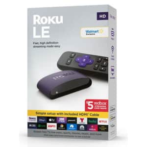 Roku LE HD Streaming Media Player for $20