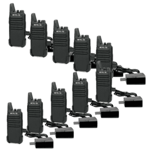 Retevis RT22 Walkie Talkies 10-Pack for $110 Retevis RT22 Walkie Talkies 10-Pack for $110