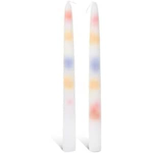 Multi-Colored Drip Candle 24-Pack for $7