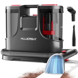 Mujerbay 15Kpa Portable Spot and Stain Carpet Cleaner for $42