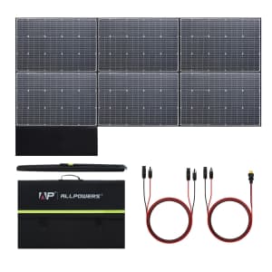 AllPowers Portable 600W Monocrystalline Solar Panel for $589 AllPowers Portable 600W Monocrystalline Solar Panel for $589