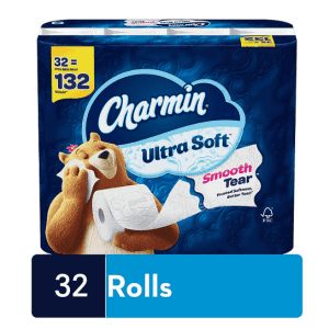 Charmin Ultra Soft Extra Mega Roll 32-Pack for $27 for members