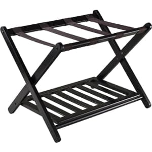 Winsome Luggage Rack w/ Shelf for $16
