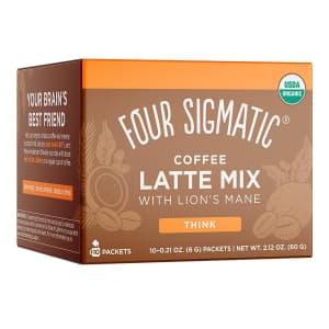 Four Sigmatic Mushroom Coffee Latte Mix 10-Pack for $9.71 via Sub & Save